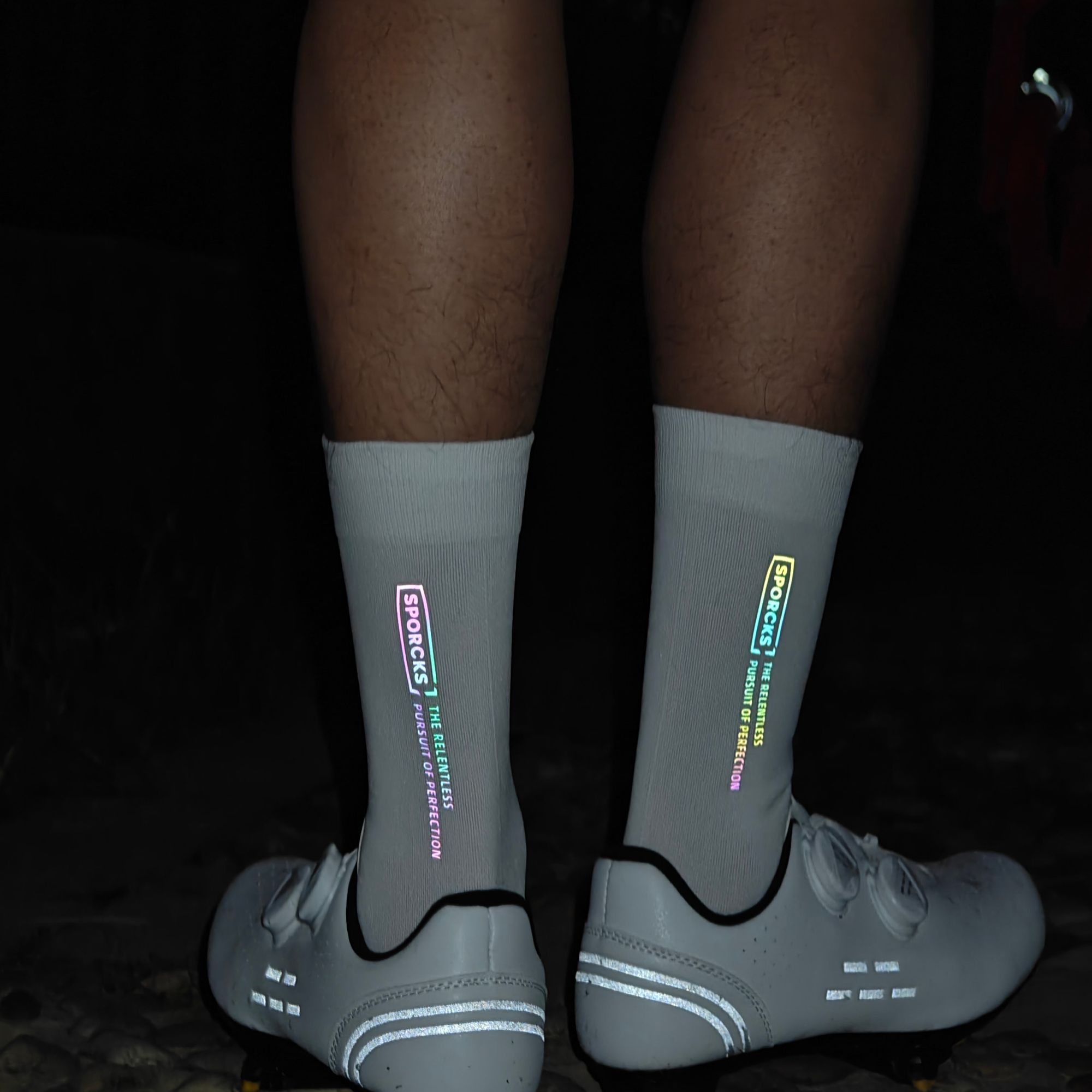 Mountain Biking Socks - Цветные высокоотражающие велосипедные носки Sporcks для