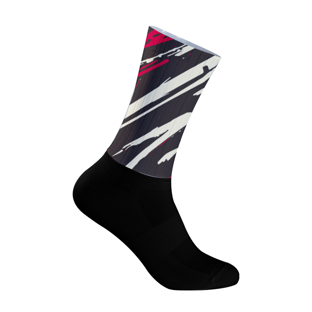 Mountain Biking Socks - Модные велосипедные носки с цветными блоками,