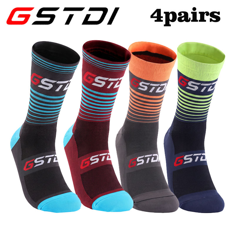 Mountain Biking Socks - Носки для велоспорта GSTDI, 4 пары,