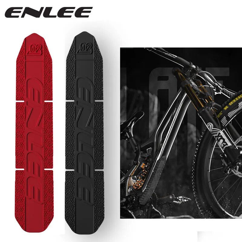 Mountain Biking Quotes - ENLEE, Защитная силиконовая Нижняя наклейка на