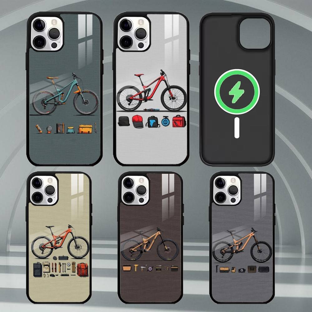 Mountain Biking Logo - Крутой чехол для телефона с дизайном