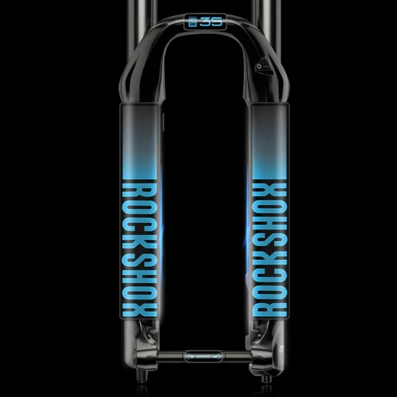 Mountain Biking Quotes - Rockshox XC35 наклейка на вилку для