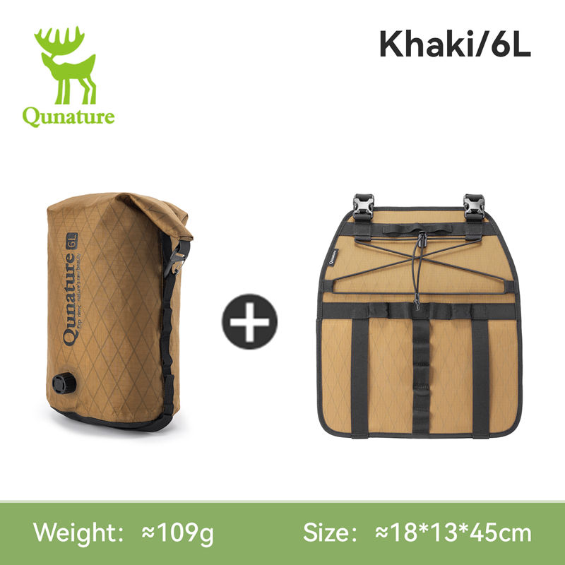 Mountain Biking Bag - Qunature 6/12L Байкпакинг: лёгкий подвесной водонепроницаемый