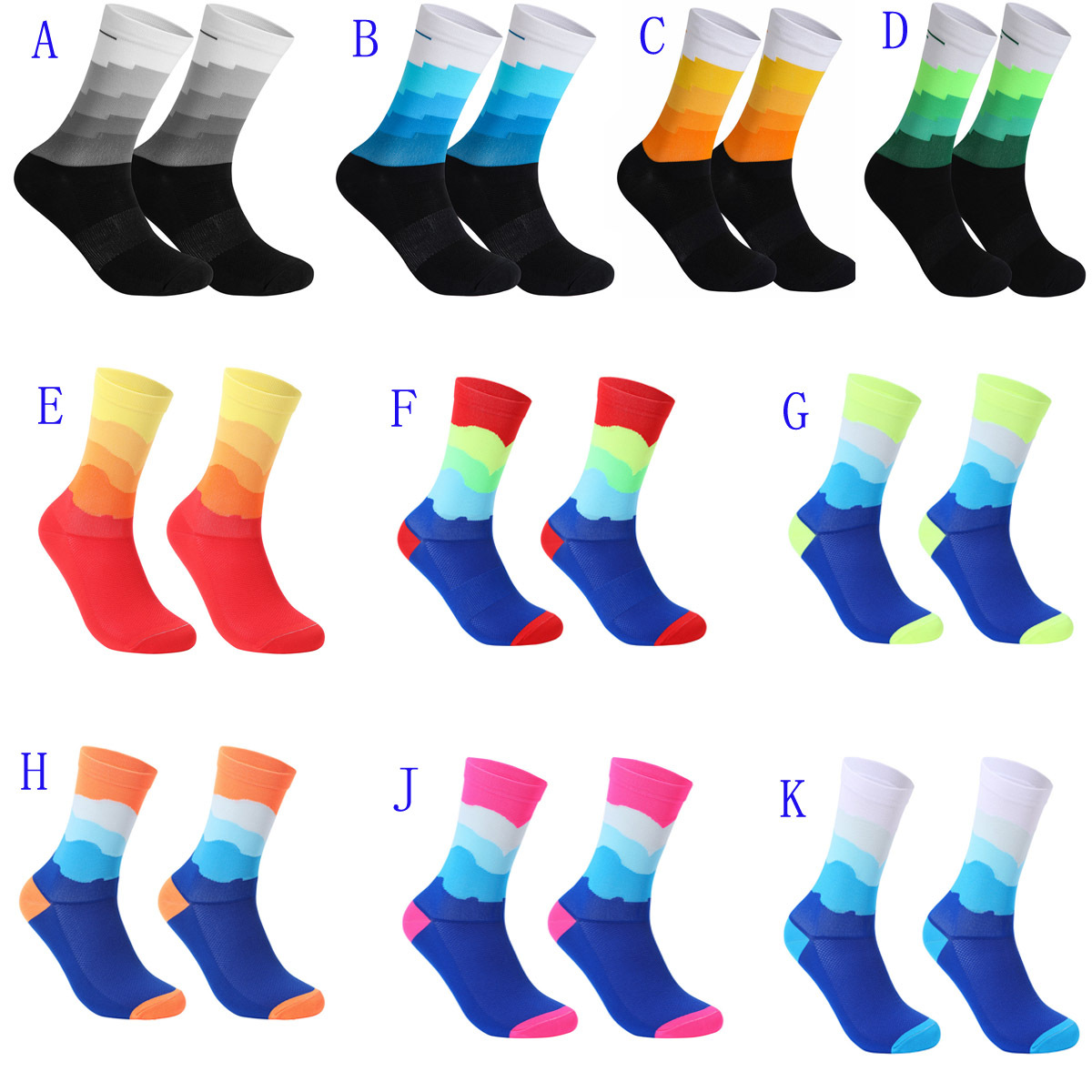 Mountain Biking Socks - Новые спортивные носки унисекс, велосипедные носки,
