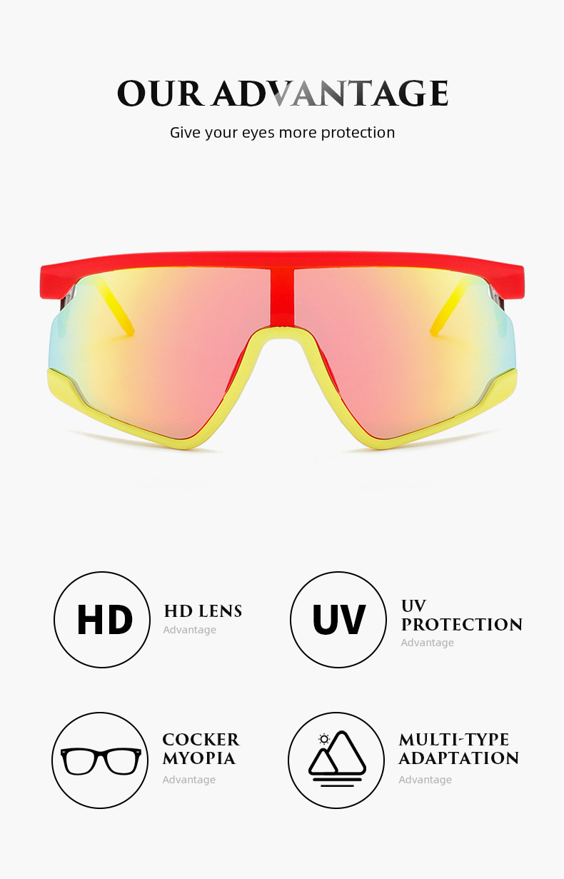 Новые солнцезащитные очки унис – обзор и цена Mountain Biking Glasses