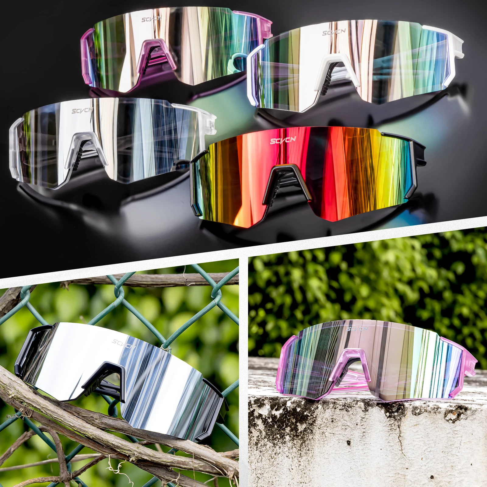 Новые фотохромные велосипедные – обзор и цена Mountain Biking Glasses