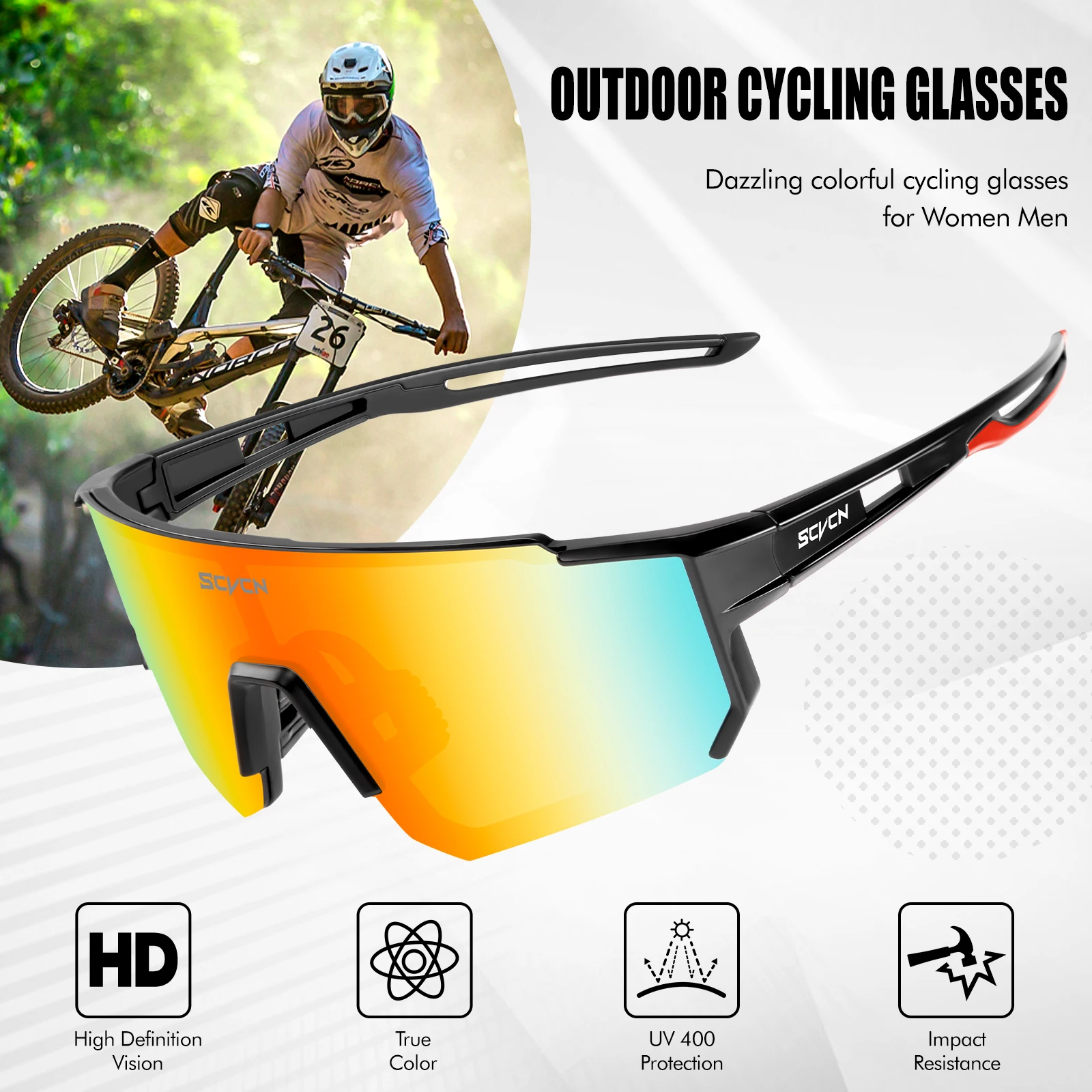 Новые фотохромные велосипедные – обзор и цена Mountain Biking Glasses