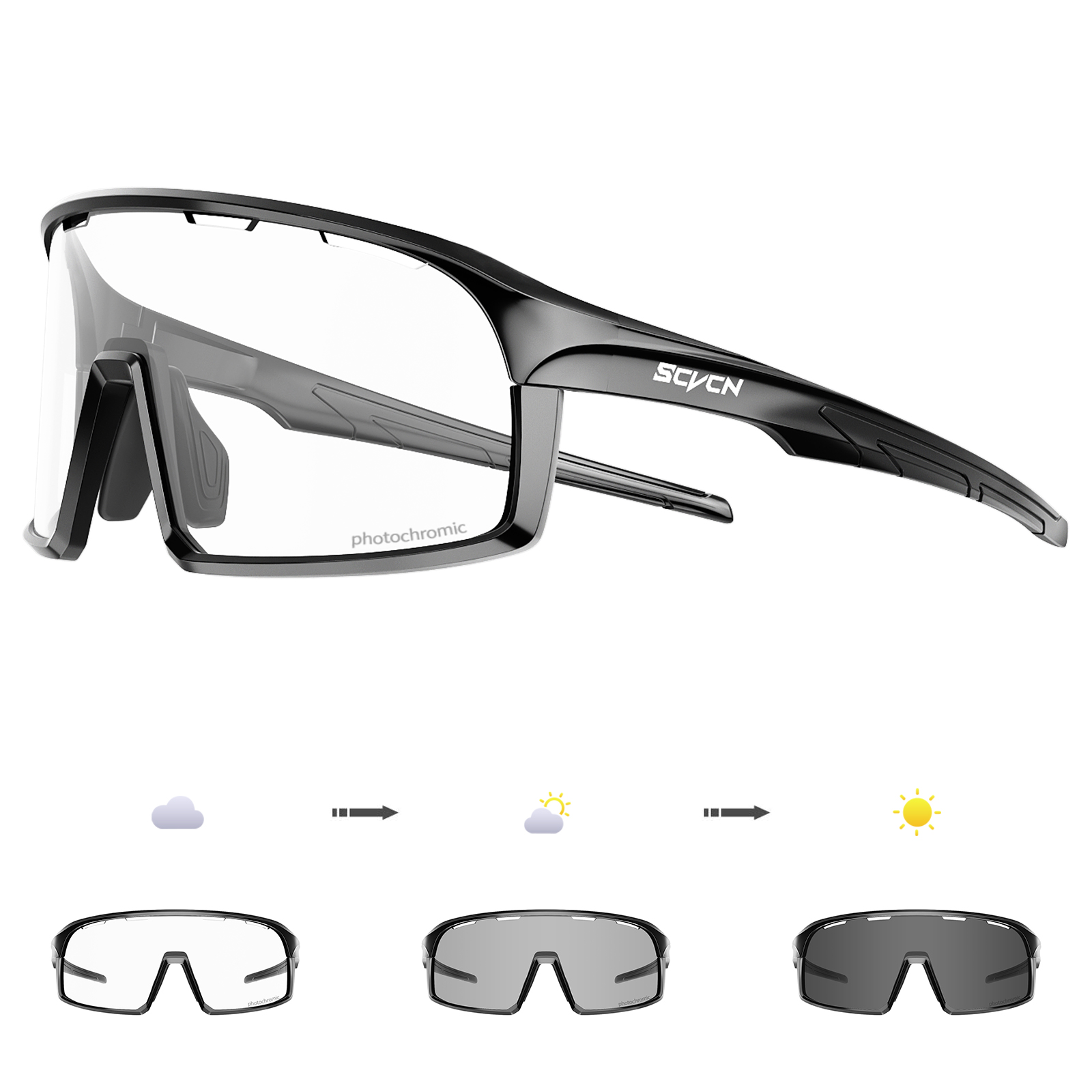 Фотохромные солнцезащитные очк – обзор и цена Mountain Biking Glasses