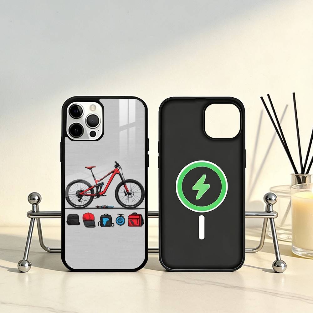 Крутой чехол для телефона с ди – обзор и цена Mountain Biking Logo