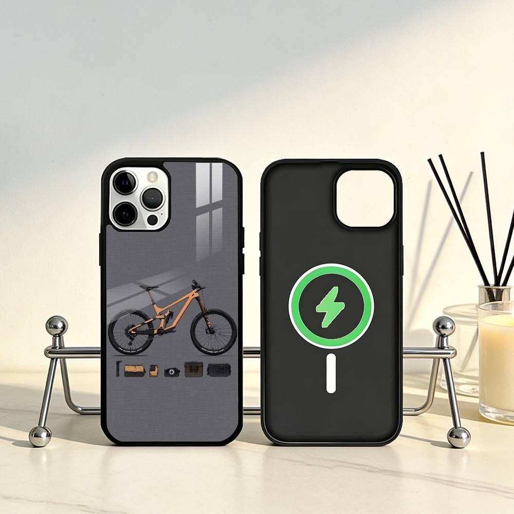 Крутой чехол для телефона с ди – обзор и цена Mountain Biking Logo