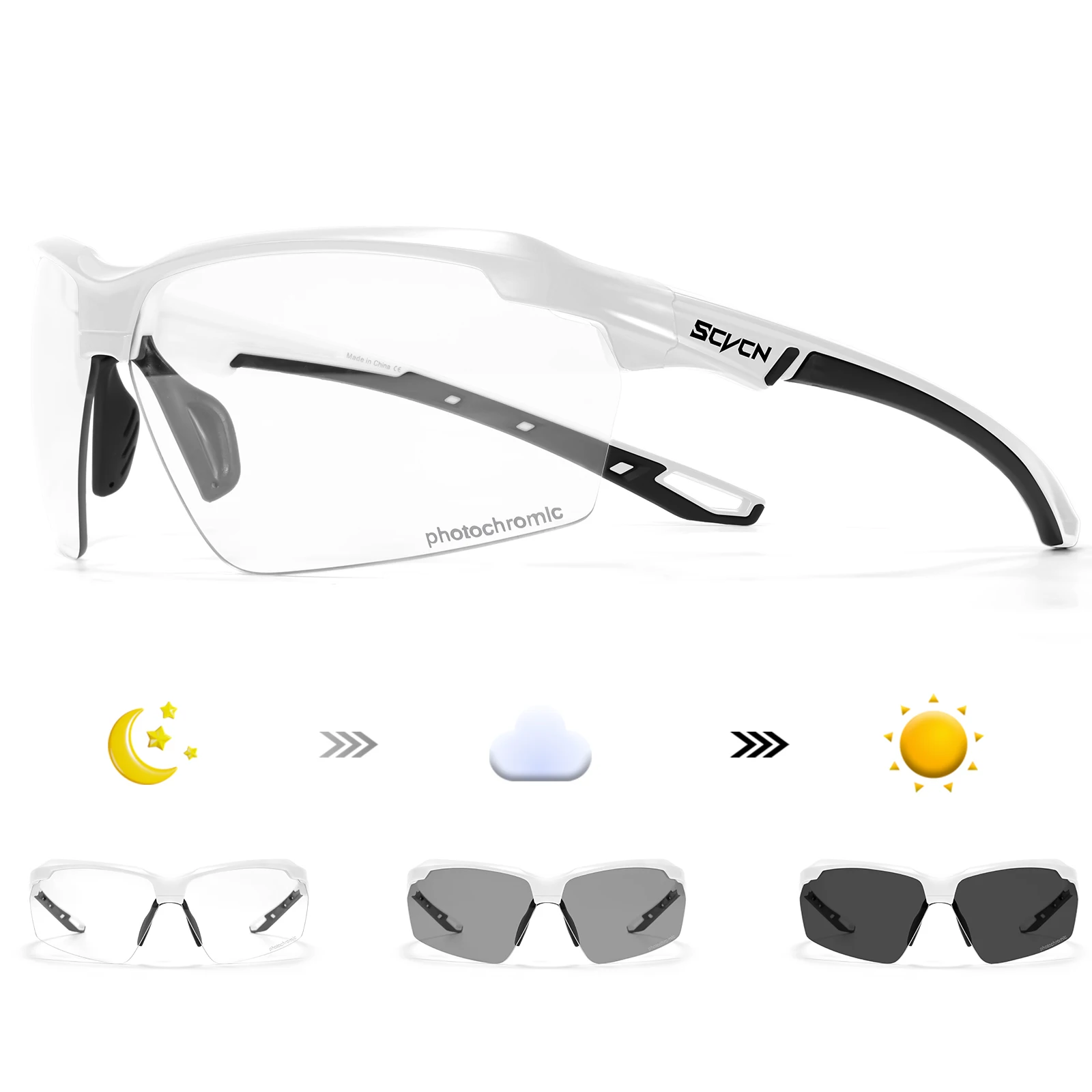 SCVCN фотохромные велосипедные – обзор и цена Mountain Biking Glasses