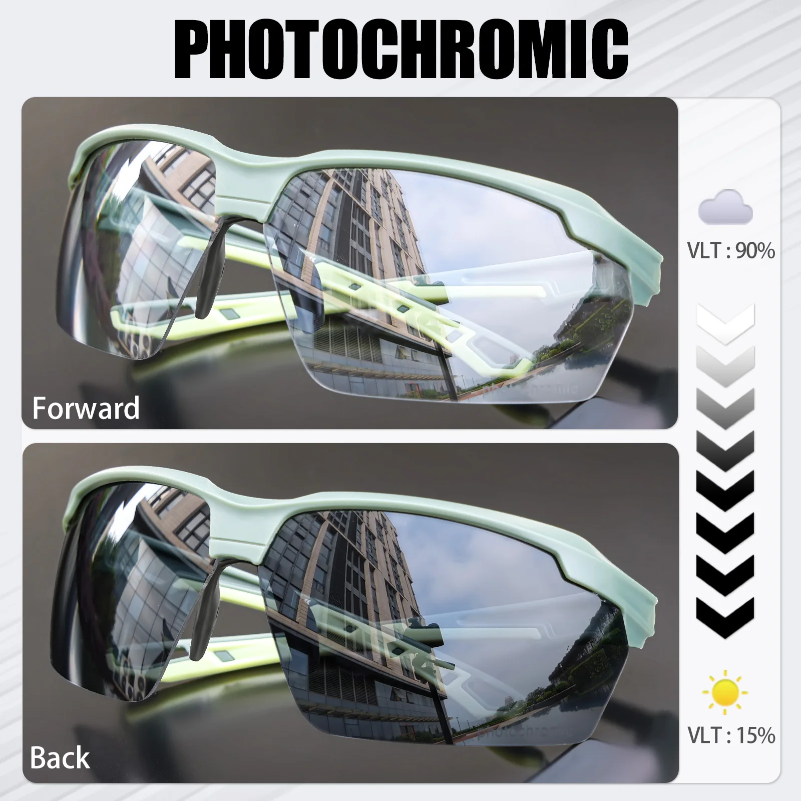 SCVCN фотохромные велосипедные – обзор и цена Mountain Biking Glasses